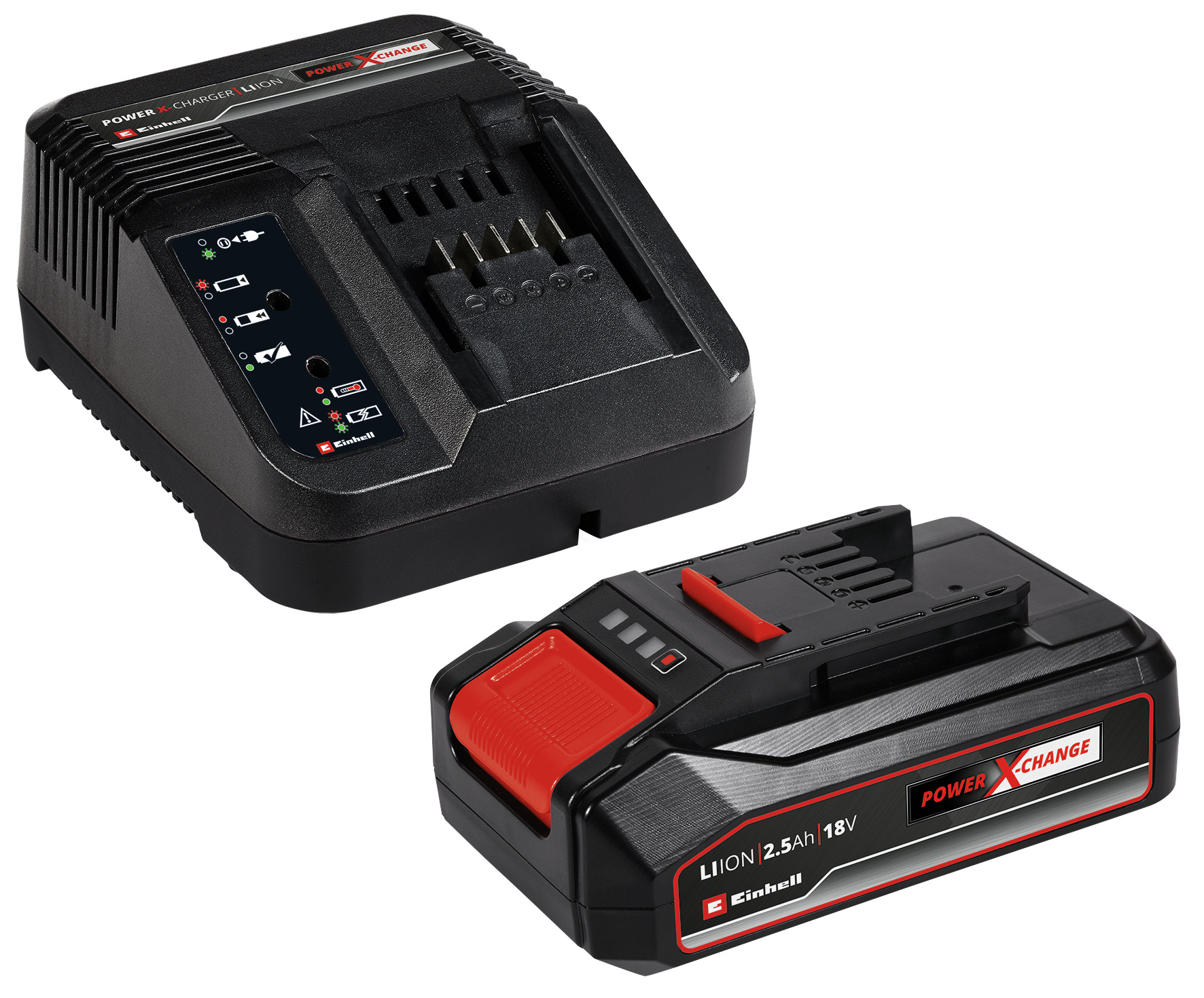 Akkuset PXC-Starter-Kit 18V 2,5Ah EINHELL Akkuset PXC-Starter-Kit 18V 2,5Ah