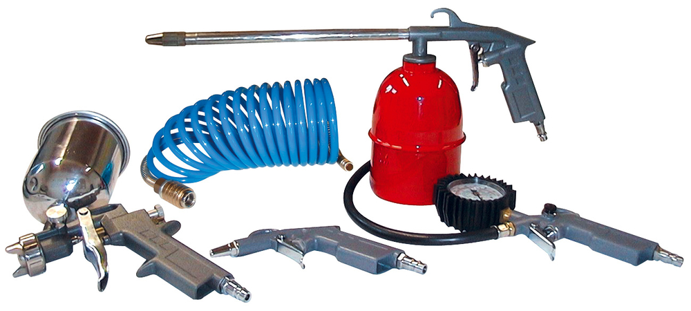 Druckluft-Set Metall 5-tlg. GÜDE Druckluft-Set Metall 5-tlg.