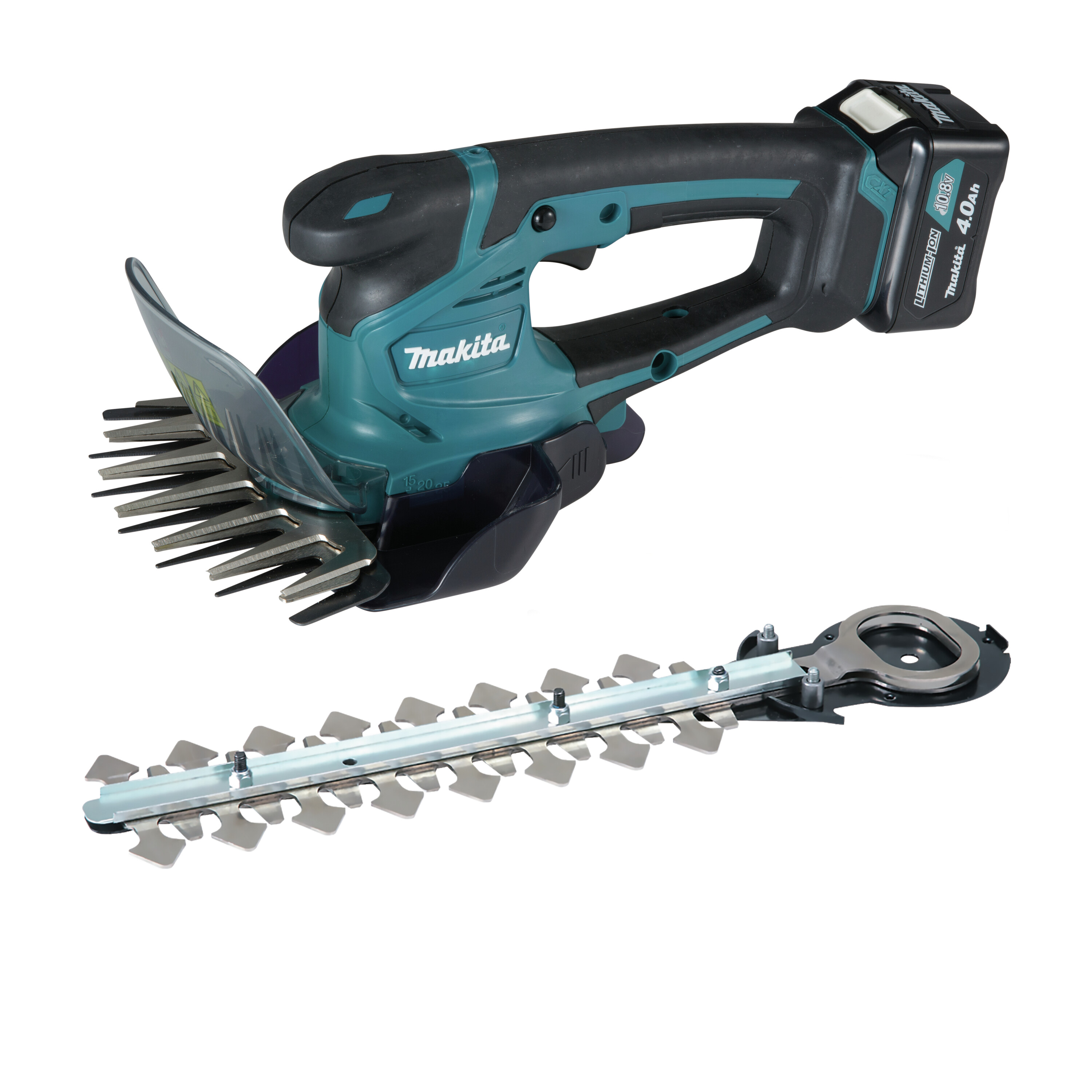 MAKITA Akku-Gras/Strauchschere UM600DSMEX 10,8 V/4,0 Ah mit 2 Akkus u. Ladegerät