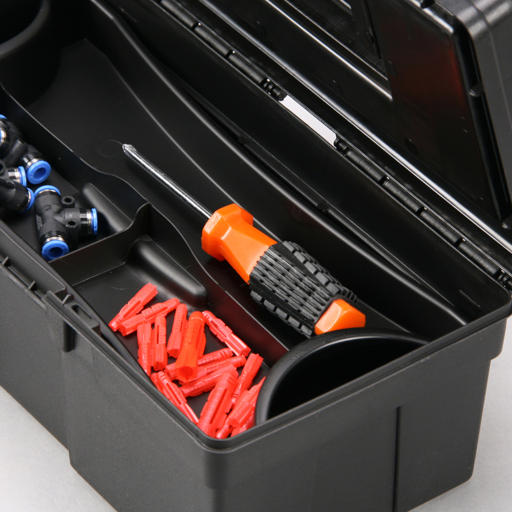 McPlus Promo 12,5 schwarz/gelb/transp. ALLIT AG McPlus Promo 12,5 schwarz/gelb/transp. Werkzeugkoffer