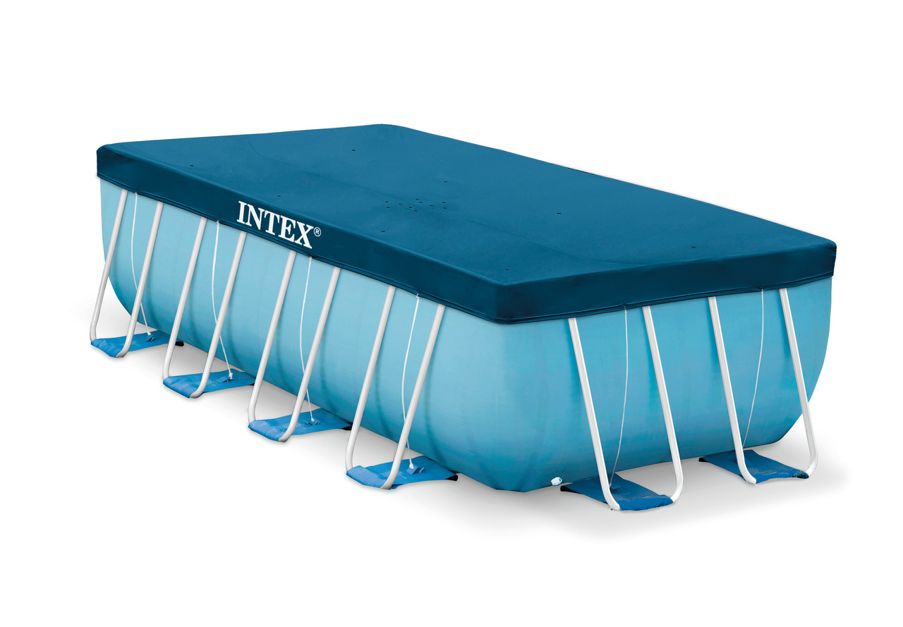 INTEX Prism Quadra Abdeckplane 400 x 200cm für Frame Pool 