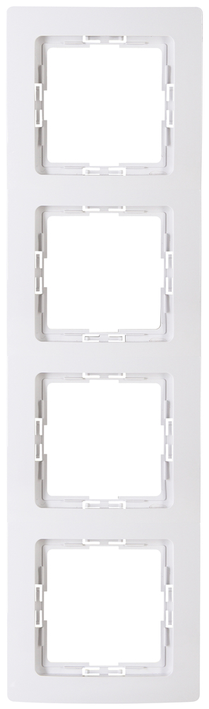 KOPP GMBH Abdeckrahmen Paris 4-fach arktis 