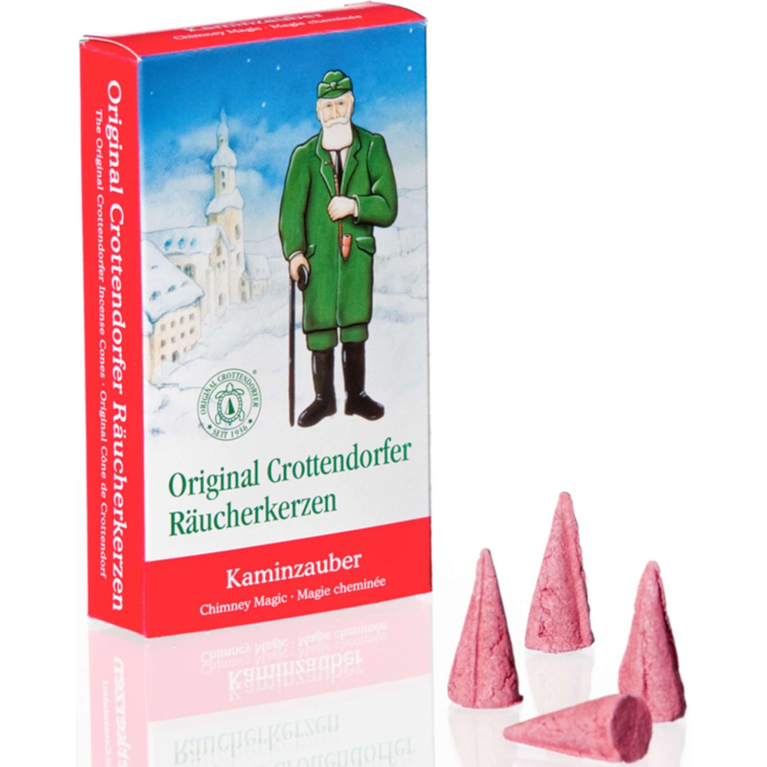 Crottendorfer Räucherkerzen, Kaminzauber 24 Stk.