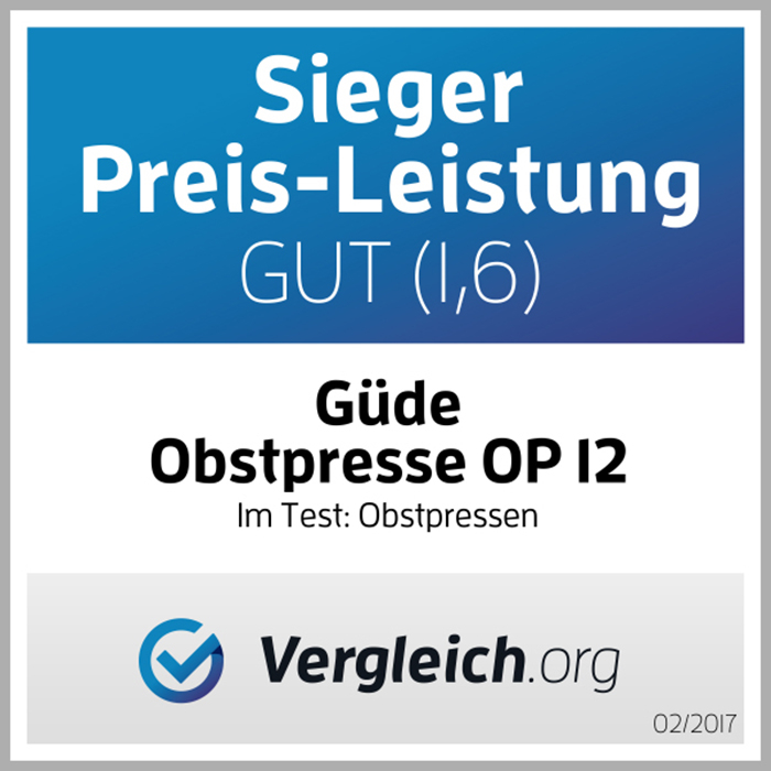 Obstpresse OP12 GÜDE Obstpresse OP12
