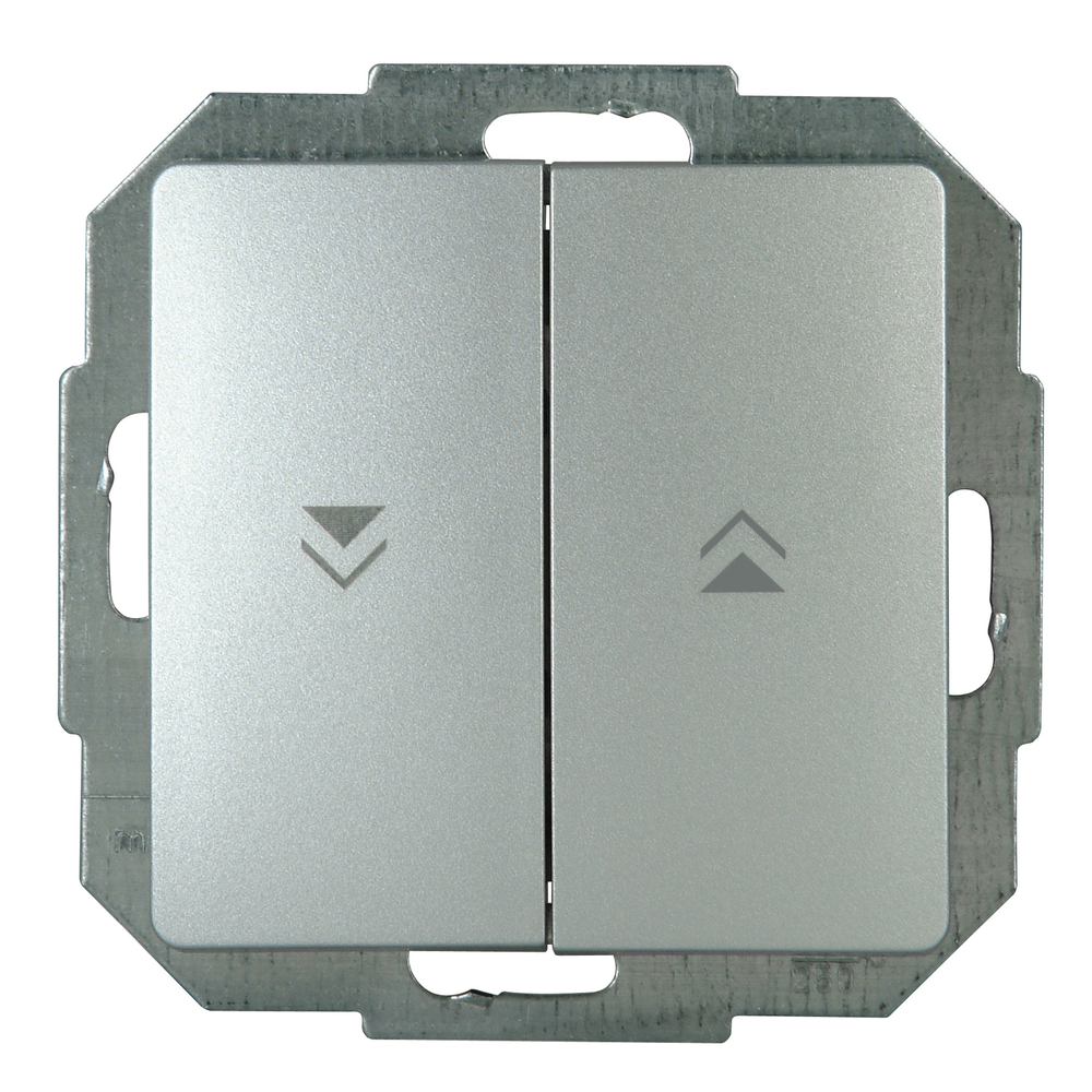 KOPP GMBH Jalousieschalter Paris, silber 