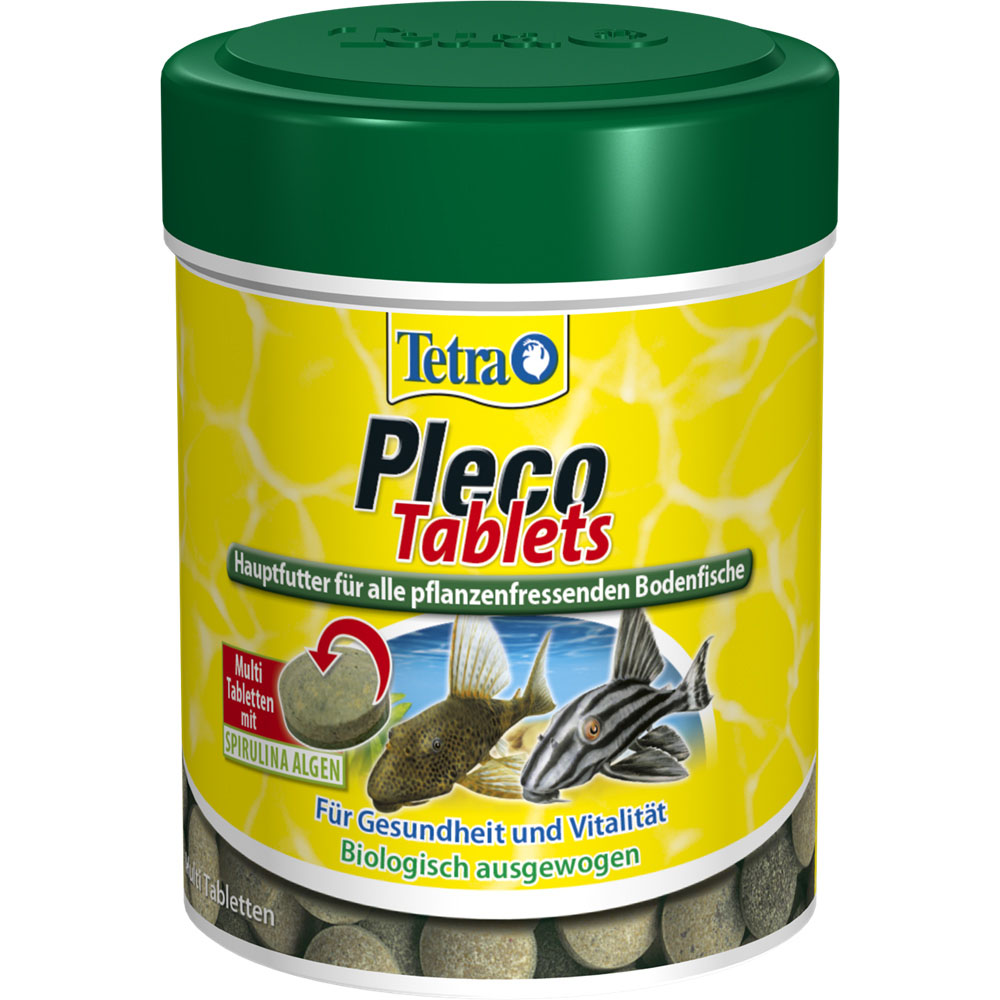 Tetra Pleco Tablets Bodenfische Fischfutter 120 Tabletten