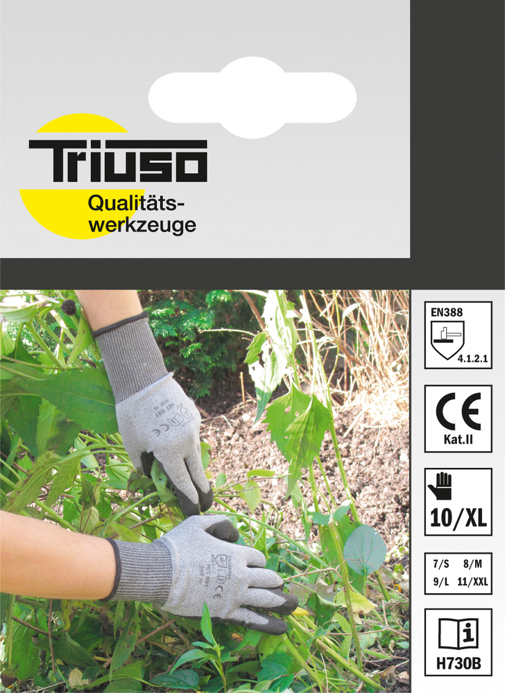 TRIUSO Handschuh Mikroschaum Gr. 8 