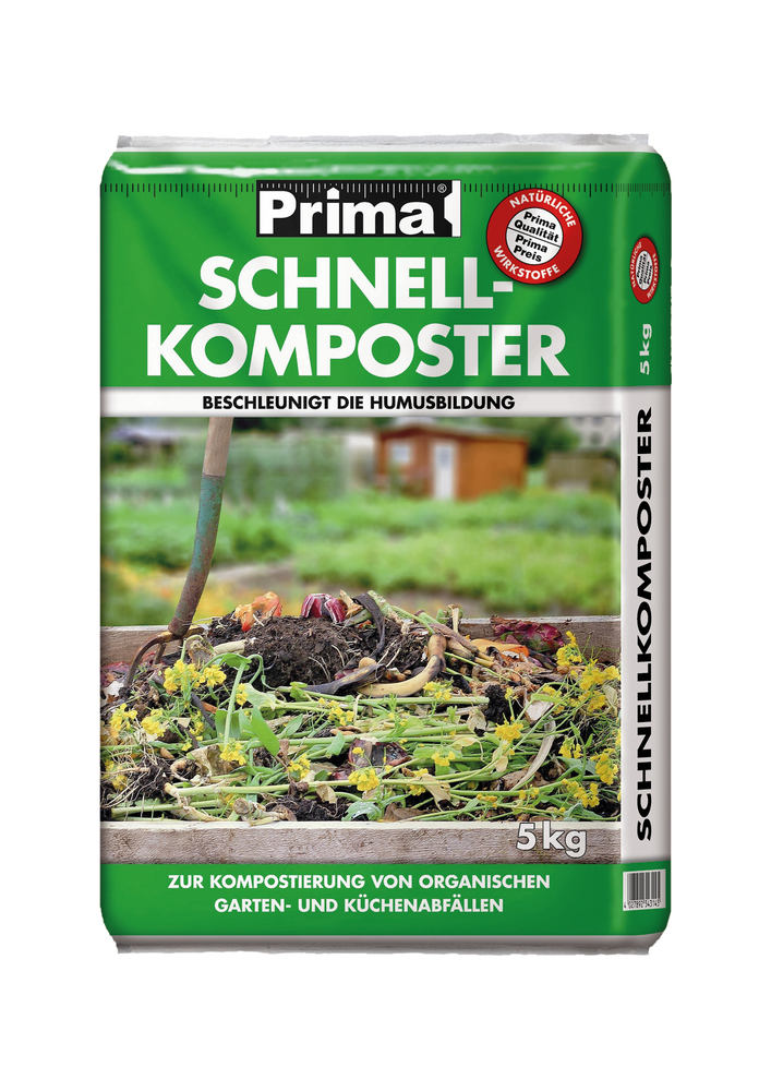 Prima Schnellkomposter 5kg GREGOR ZIEGLER GMBH Prima Schnellkomposter 5kg Organisch-mineral. N-Dünger 3+1,5+1 (+6)