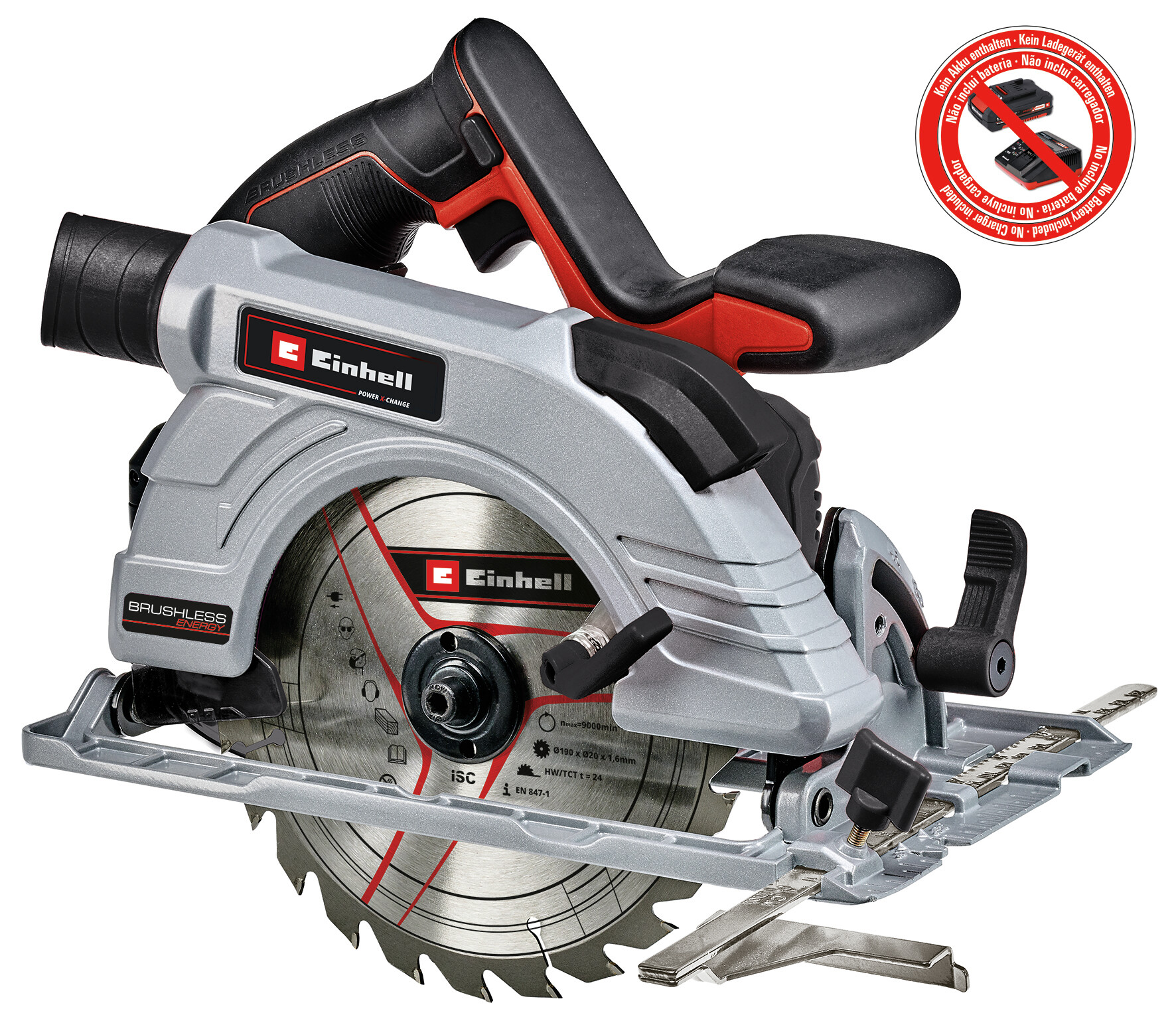 Akku-Handkreissäge TP-CS 18/190 EINHELL Akku-Handkreissäge TP-CS 18/190 Li BL-Solo, Einhell Professional