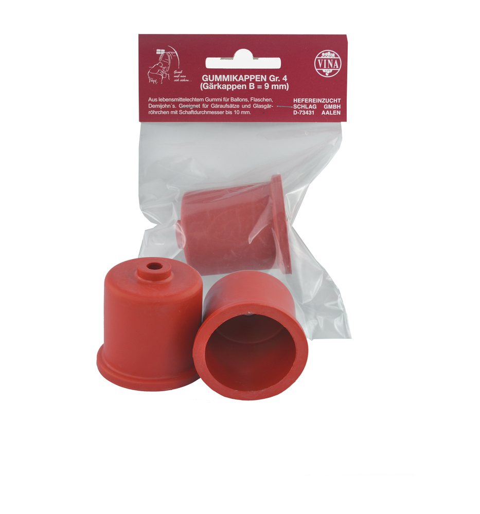 HEFEREINZUCHT SCHLAG GMBH Gärkappen Gr. 4, Bohrung 9 mm 