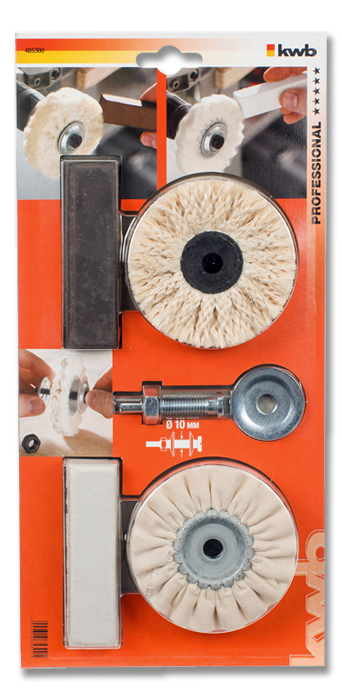 KWB BURMEISTER Poliersatz Standard 6-tlg. kwb DIY
