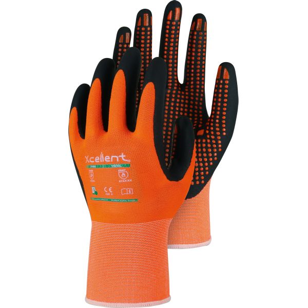 Leibwächter Handschuhe XC-Line, orange, Größe: 7