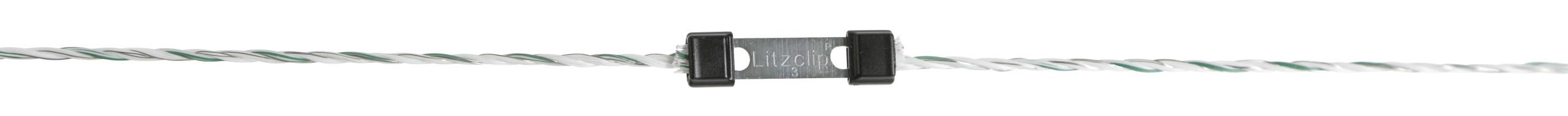 Litzenverbinder Litzclip Edelstahl 3mm gerade 10 Stück