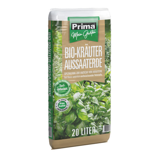 PRIMA BIO Kräuter- und Aussaaterde 20 Liter