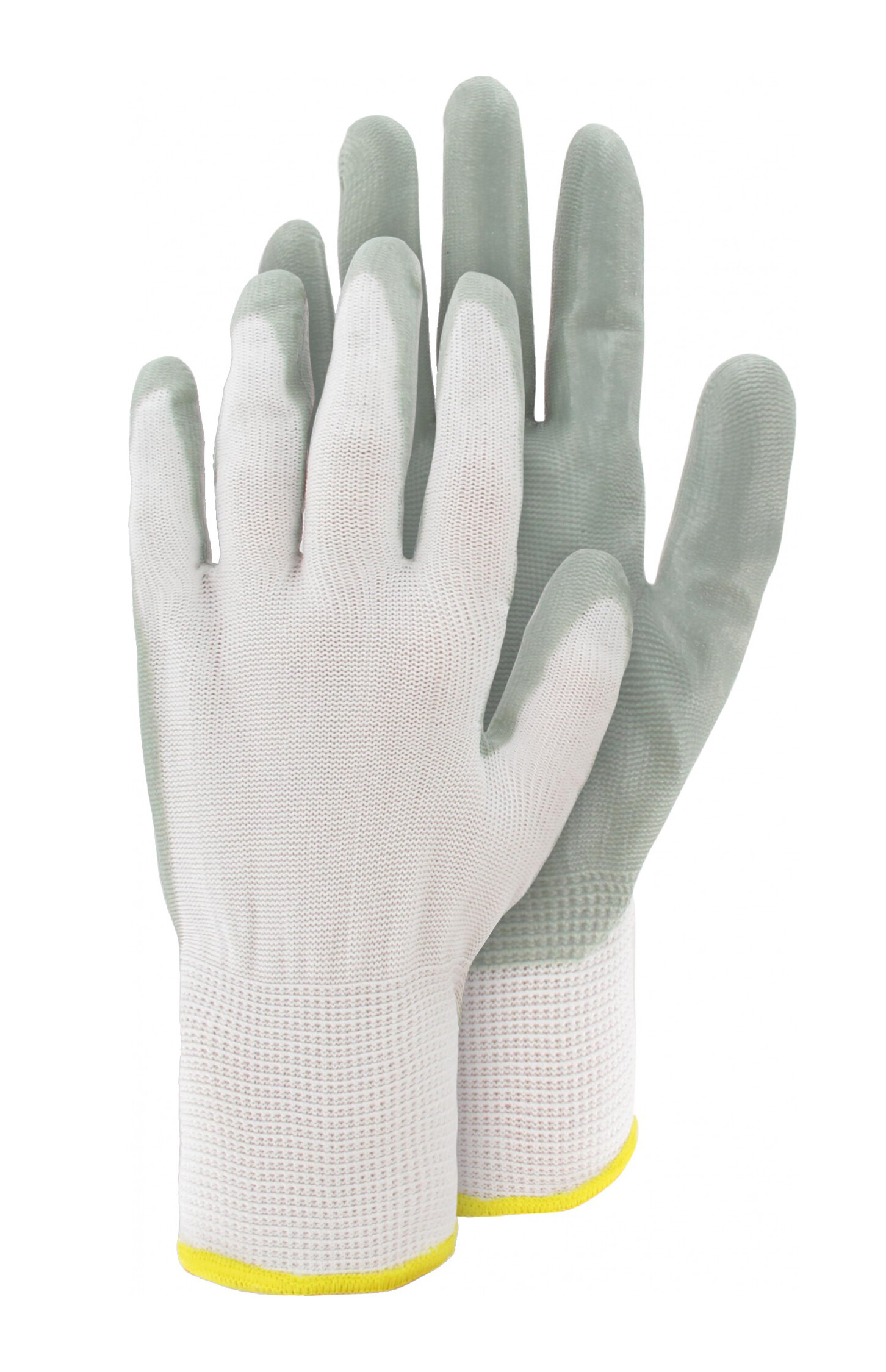 TRIUSO Nylon-Strickhandschuh mit Nitril Größe 7 - 11
