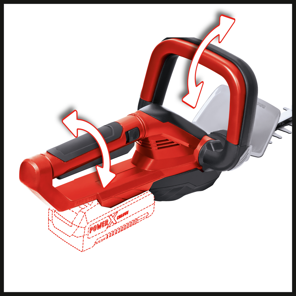 Akku-Heckenschere GC-CH 1855/1 Li-Solo EINHELL Akku-Heckenschere GC-CH 1855/1 Li-Solo