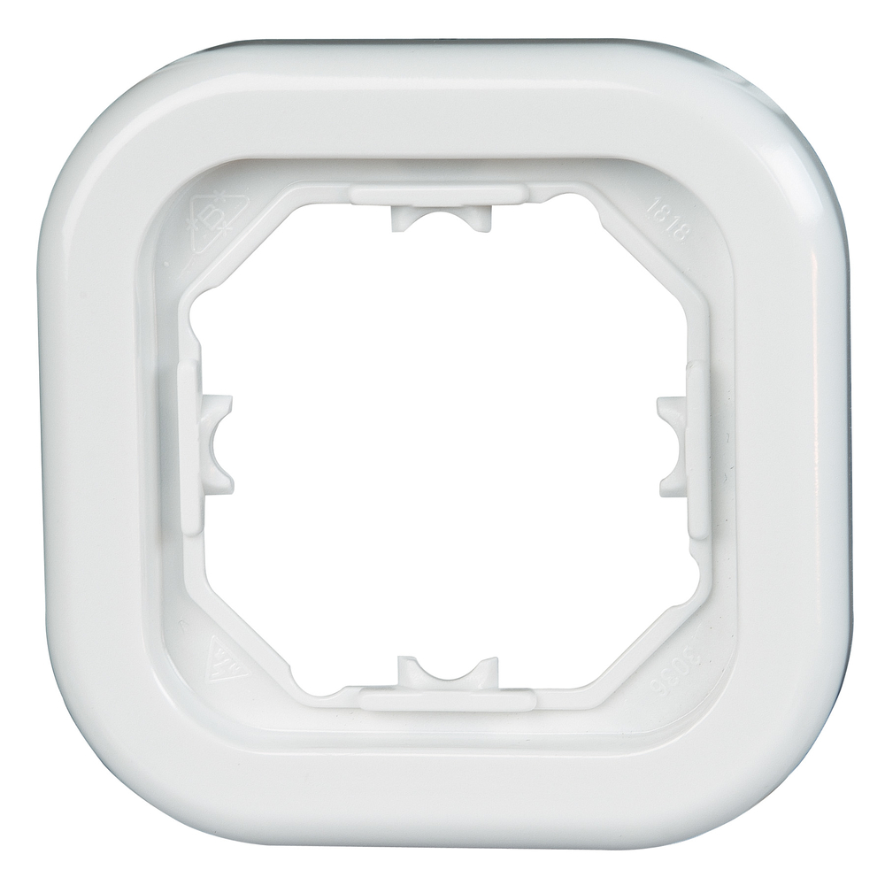 Abdeckrahmen Donau 1-fach arktis weiß KOPP GMBH Abdeckrahmen Donau 1-fach arktis weiß