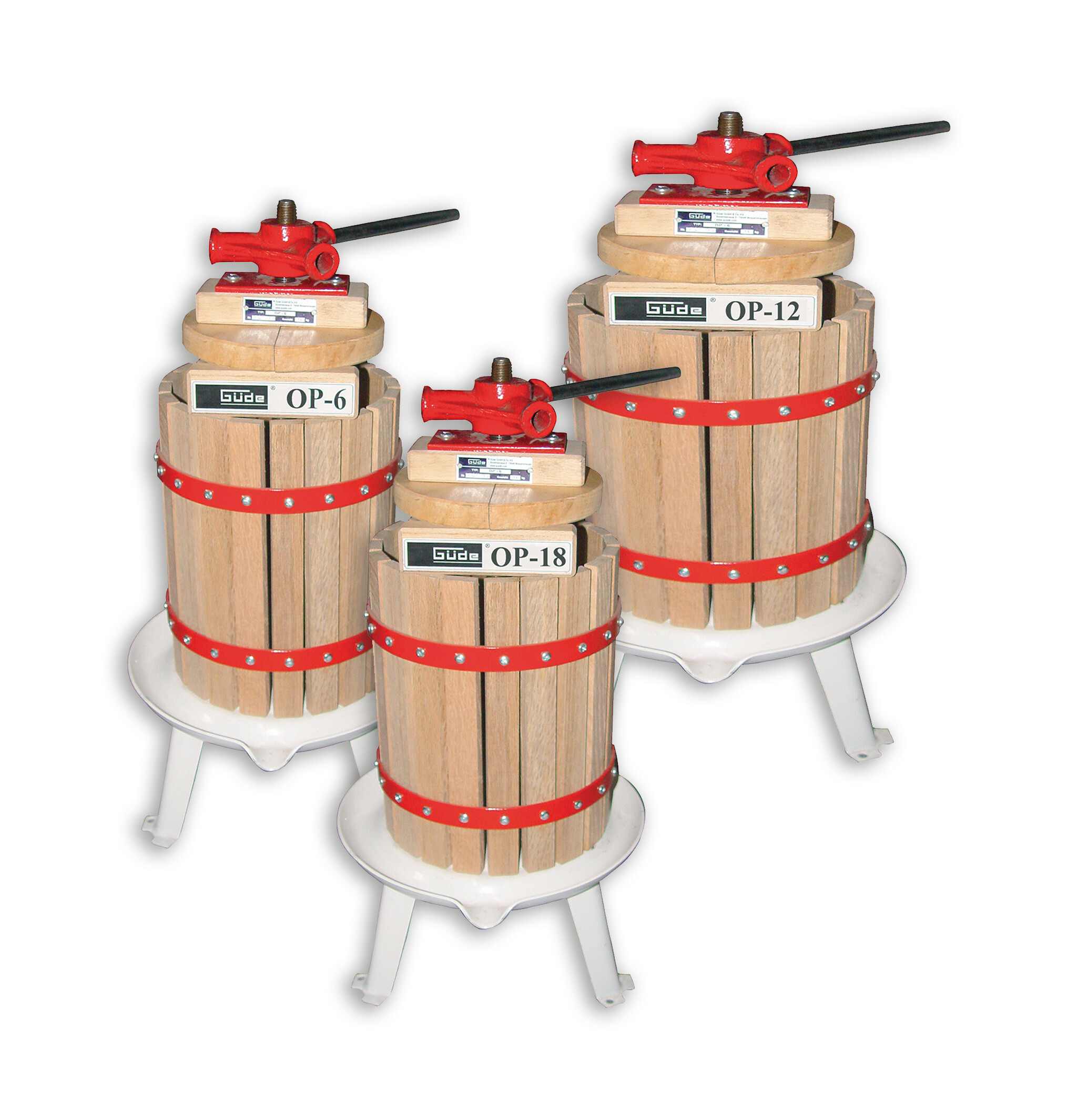 GÜDE Obstpresse 6 Liter | 12 Liter | 18 Liter 