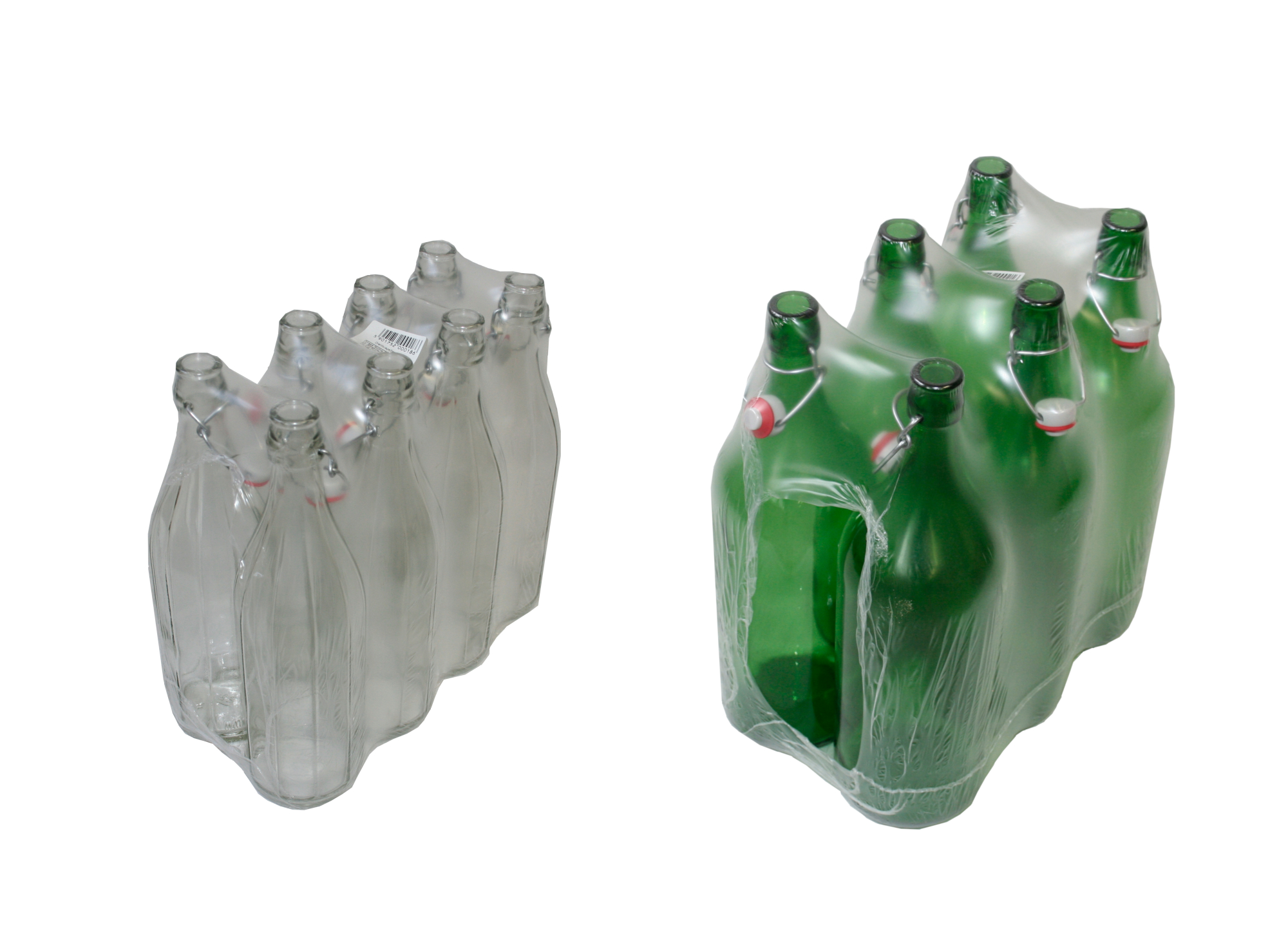 Drahtbügelflasche 1 Liter und 2 Liter im Pack