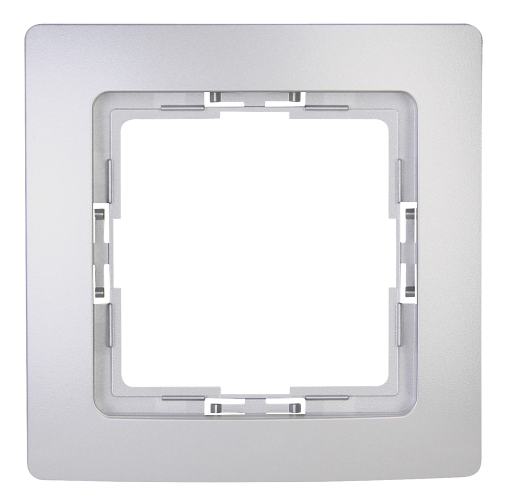Abdeckrahmen Paris 1-fach silber KOPP GMBH Abdeckrahmen Paris 1-fach silber