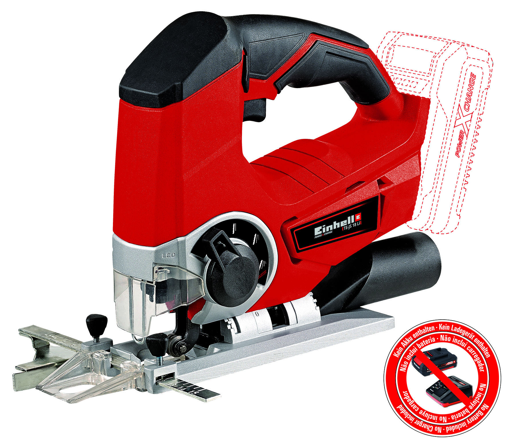 EINHELL Akku-Stichsäge TE-JS 18 Li Solo 