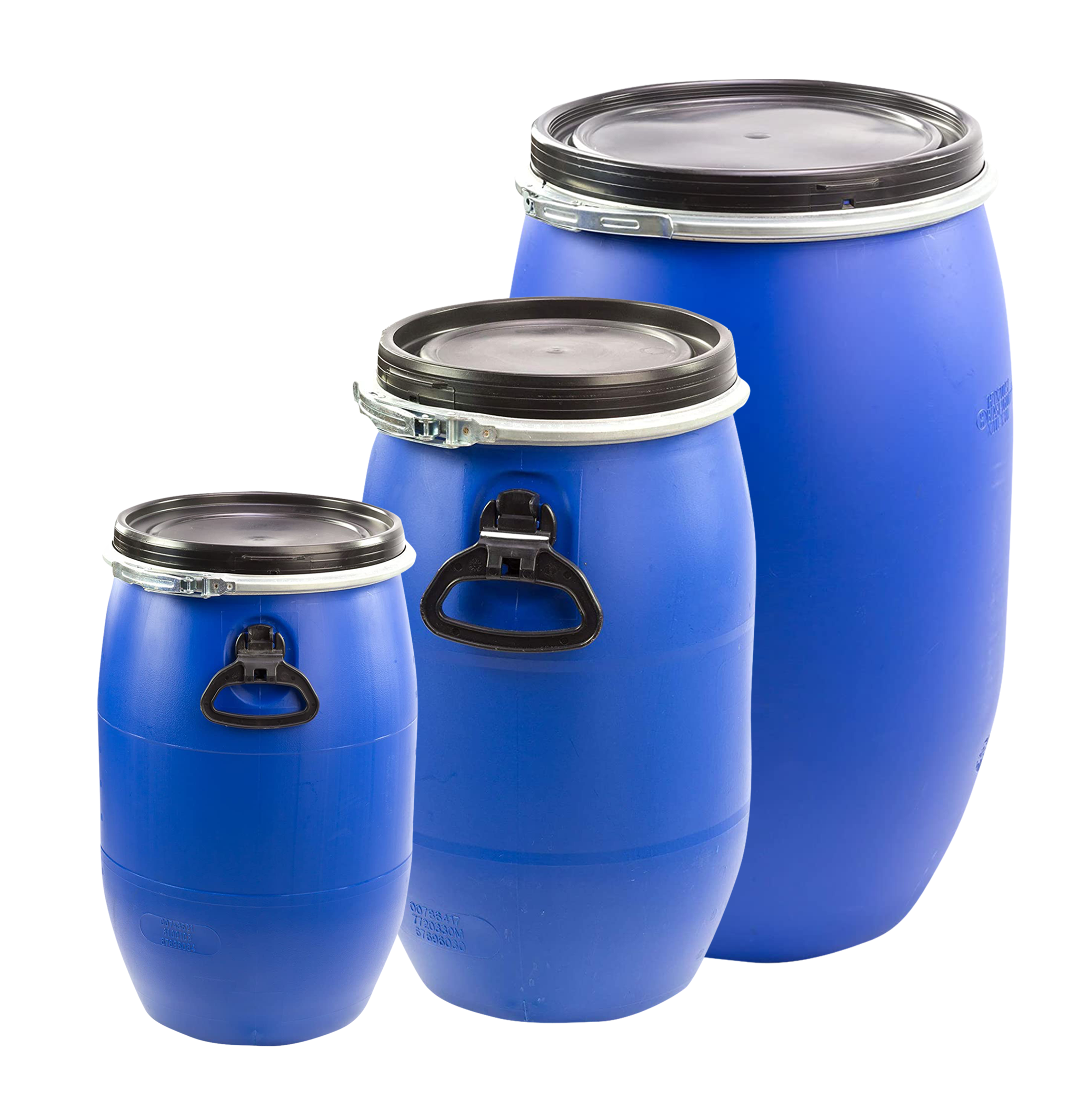 Maischefass 30,  60, 120, 220 Liter, blau